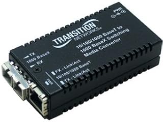 Transition Networks - M/GE-PSW-LX-01-NA - Transition Networks 10/100/1000BaseTX to 1000BaseLX Media Convertor - 1 x RJ-45 , 1 x SC - 10/100/1000Base-T, 1000Base-LX