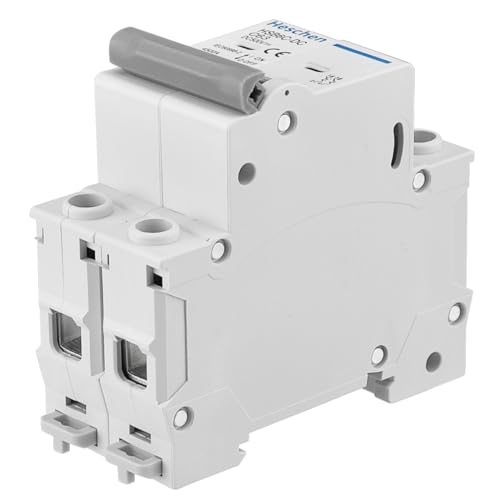 Heschen 2PCS DC Miniature Circuit Breaker, HSB6C-DC, 2 Poles, DC500V 63A, Photovoltaic Circuit Breaker - Image 2