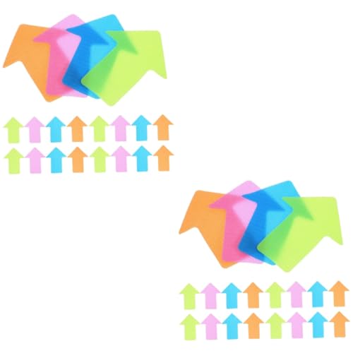 Gadpiparty 2sets Agility Training Markers Carpet Spot Markers for Classroom Sports Reusable Ground Marking Tools with Hook and Loop Design Floor Dots for Football Gym Drills 24pcs*2