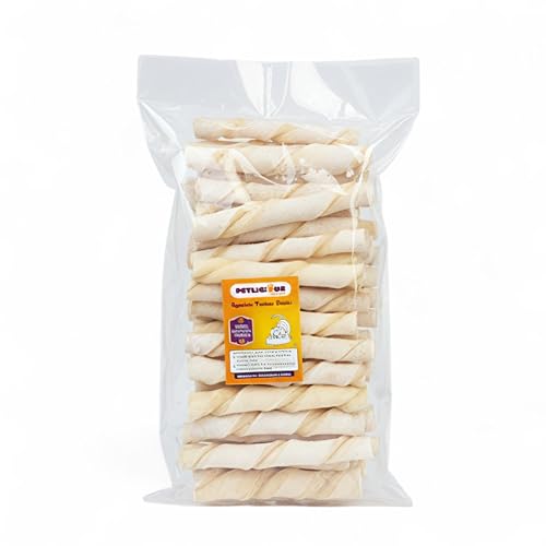 Image of Petlicious & More 100% Natural Rawhide Sticks 500 Gm for Adult Dogs
