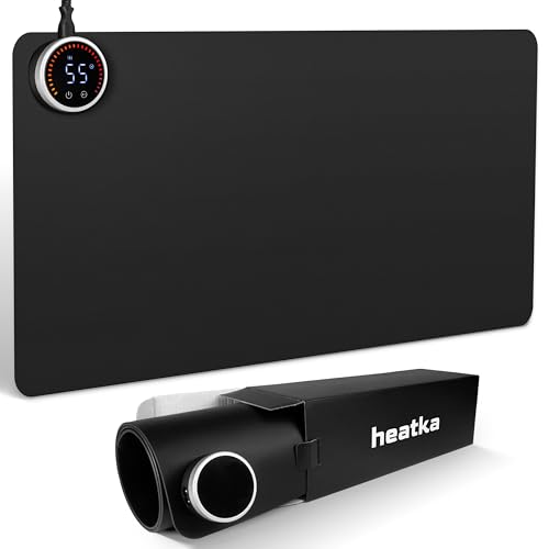Heatka Heated Desk Mat for Cold Hands Large Desktop Hand Warmer