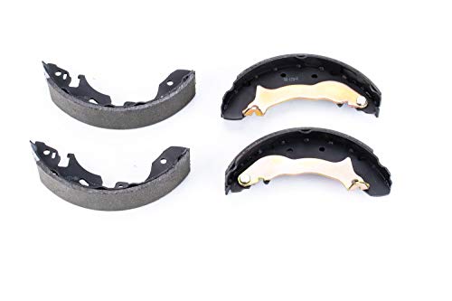 Image of PowerStop Rear Parking Brake Shoes for Ford Contour 1995-00 |Mercury Cougar 1999-02 |Mystique 1995-00 - Brake Shoe Replacement, B736L