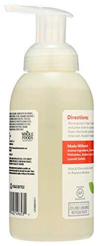 Image of 365 by Whole Foods Market, Hand Soap Foaming Anjou Pear, 12 Fl Oz (Pack of 2)