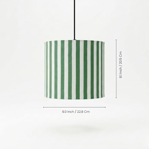 Image of ExclusiveLane 'Nature Essence' Pendant Hanging Lights for Living Room (22.8 Cm, Cotton Wrapped Over Polyvinyl, Set of 1) | Pendant Lights for Ceiling Lights for Living Room Hanging Lamps for Bedroom