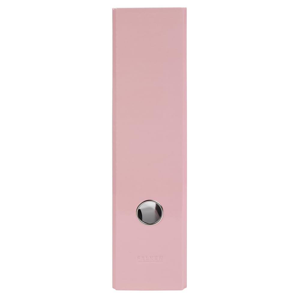Exacompta - Réf. 53566E -Carton de 10 classeurs à levier A4 Prem'Touch AQUAREL - Dos de 80 mm - Mécanique 80 mm - Dimensions extérieures : 32 x 28,5 x 8 cm - Format à classer A4 - Rose
