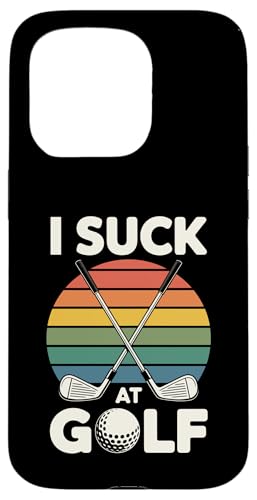 I Suck At Golf Loser Dad ȃW[N St X}zP[X iPhone 15 Pro p