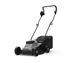 NeoKraft Elektro-Rasenmäher 1300W – 33 cm Schnittbreite – Elektrischer Mäher mit 30L Fangkorb & 6-facher Schnitthöhenverstellung – Kompakt & Leistungsstark - Rasenmäher - Gartenmäher