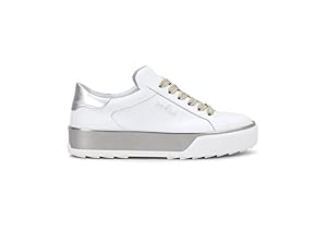 Hogan Hogan SNEAKERS R320 IN WHITE LEATHER DETAIL SILVER, Damen. Hogan Hogan SNEAKERS R320 IN WHITE LEATHER DETAIL SILVER, Damen.