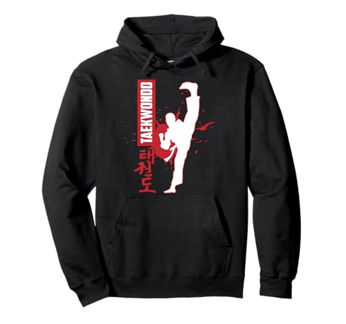 Vintage Karate Lover Retro Taekwondo Arti Marziali Design Felpa con Cappuccio