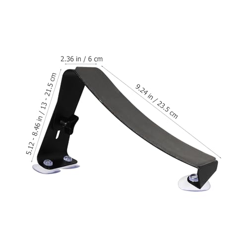 Support de guitare réglable à ventouses portable pour corriger la posture de jeu