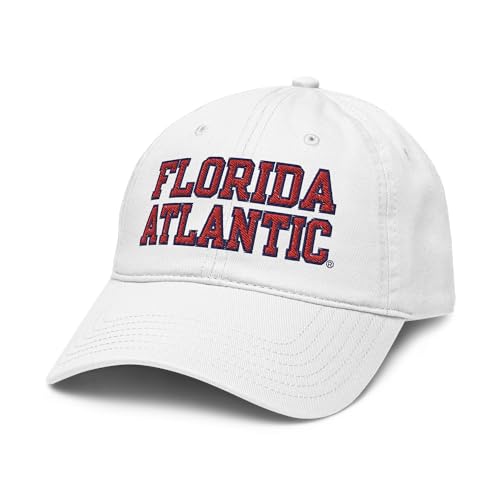 Gorra ajustable Florida Atlantic Owls blanca oficial miniatura 1