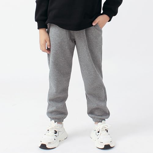 Unisex Girls Boys Jogger Sweatpants Elastic Waistband Casual Jogging Trousers Athletic Workout2