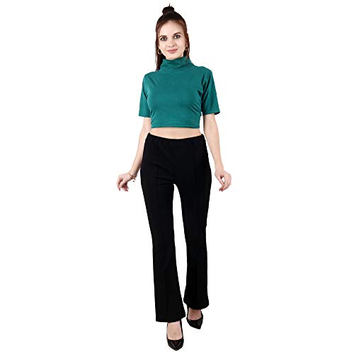 Image of POPWINGS Casual Bagru Printed Cotton Top and Skirt Set for Women || Pom Pom Top and Long Slit Skirt Set for Women || Two Piece Women Set for Summer