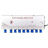 Cet amplificateur est compatible avec: le signal TV analogique (circuit fermé)/le signal TV numérique/le signal d'onde de sol (DTMB)/le signal d'antenne extérieure. Attention ! (Signal satellite non disponible).