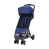 Safety 1st Buggy Teeny, Ultrakompakt Zusammenklappbarer Kinderwagen inkl. Passender Tragetasche, Ideal f&uuml;r die Reise oder die Stadt, Nutzbar ab ca. 6 Monate bis ca. 3 Jahre, Blue Chic (blau)