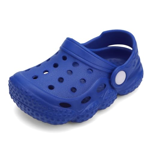 Image of INMINPIN Baby Clogs Garden Shoes Newborn Infant Lightweight Breathable Beach Pool Sandals Non-Slip Baby Boys Girls Water Shower Summer Shoes Splay Naturally