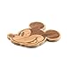 TOSCANA - a Picnic Time brand - Disney Mickey Mouse Disney Classics Mickey Mouse Cutting Board - Wood Cheese Board - Charcuterie Board 14