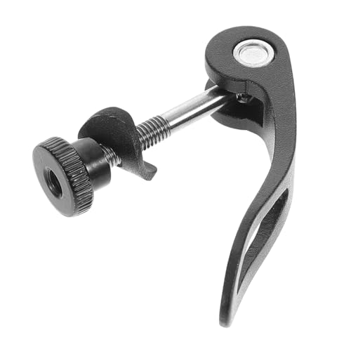 BCOATH Quick Release Bike Seat Post Clamp Durable Alloy Fit for Folding Mountain Bikes Secure Fastening with Screw Based Locking Mechanism Lightweight Robust