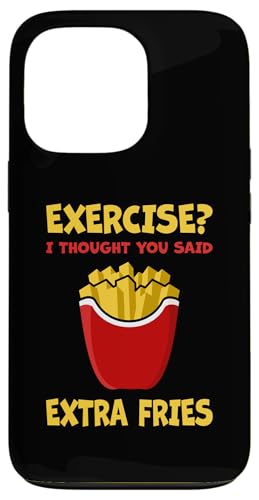 �G�N�T�T�C�Y ? I Thought You Said Extra Fries �t�@�[�X�g�t�[�h���D�� �X�}�z�P�[�X iPhone 13 Pro �p