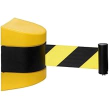 Barrier Belt Retractable Queue Belt, Queue Belt Barrier, 2/3/5/10M Crowd Control Ribbon for Museum, Factory, Cinema-5m-Ordinary
