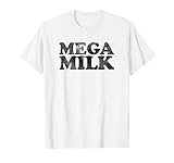 Anime T-Shirt: Mega Milk Shirt Anime Girl Cosplay Tee T-Shirt