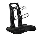 ifundom Hantelständer Veranstalter Stand Trainieren Fitnessständer Anzeige Gestell Fitnessstudio für hantelhalter ständer Plastik Black