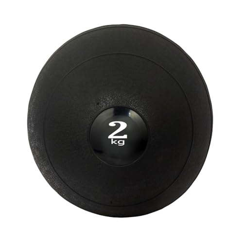Image of DE JURE FITNESS Rubber Dead Bounce Slam Ball Strength & Conditioning Cross Training, Core Training, Squats, Lunges & Plyometric, Slam Ball (2KG-SB-1)