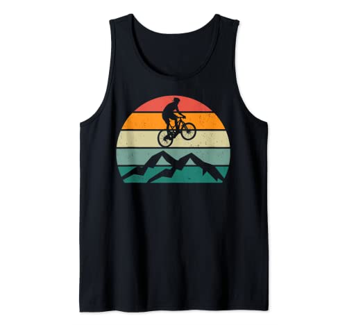 Bicicleta de Montaña Retro MTB Camiseta sin Mangas