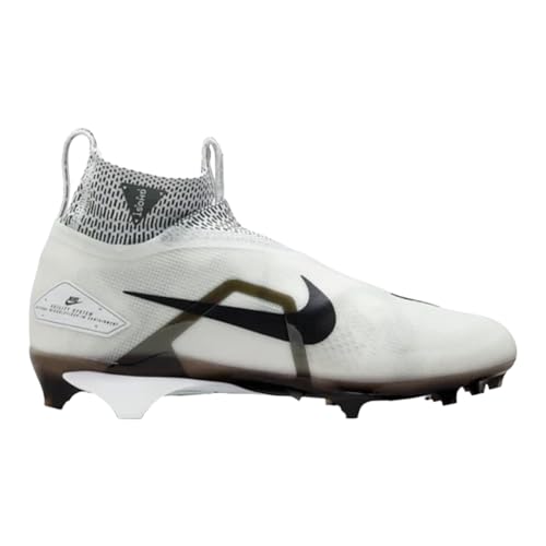 Image of Nike Alpha Menace Elite 3 White /Particle Grey /Opti Yellow /Black Mens Football Cleat.