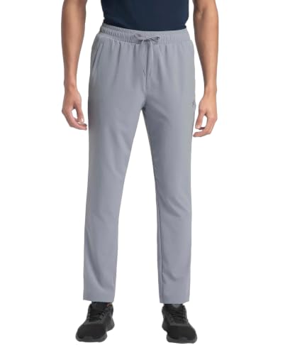 Image of Jockey MV25 Men Recycled Microfiber Elastane Stretch Active Wear Trackpant with Zipper Pockets and StayFresh Treatment