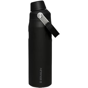 Stanley IceFlow Fast Flow Water Bottle | Angled Spout Lid | Lightweight & Leakproof for Travel & Sports | Insulated Stainless Steel | BPA-Free