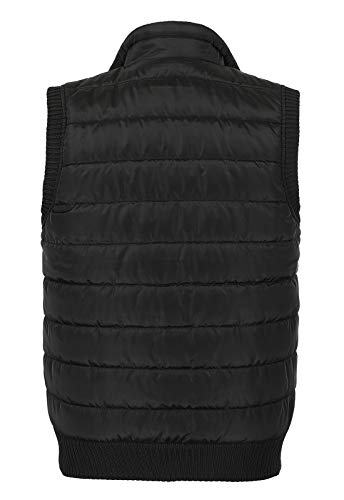 Image of Spanye Men's Casual Vest Padded Puffer Jacket Vests Stand Collar Plus Size Warm Sleeveless Coat