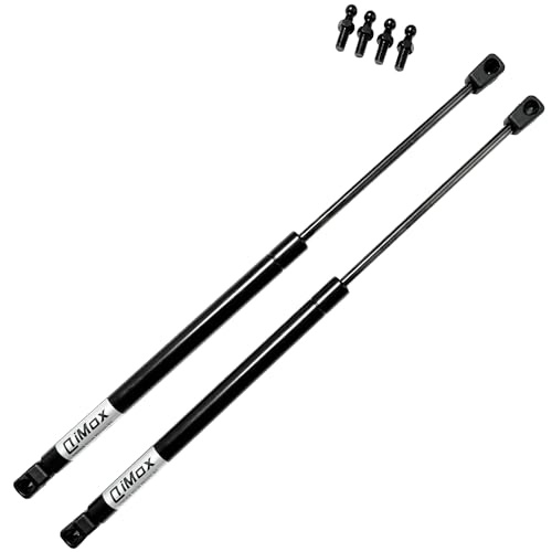 Qty(2) QiMox Hood Lift Supports Shock Struts Compatible With Hummer H3 2006-2010, Hummer H3T 2009-2010