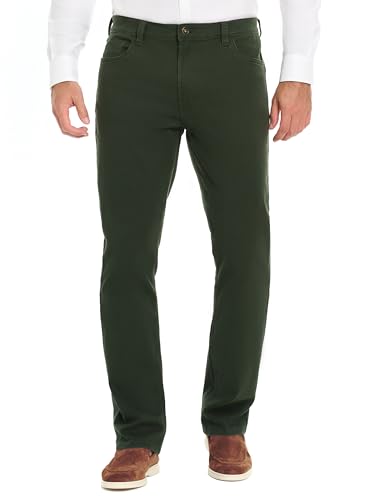 Arrow Men's Heritage Twill 5-Pocket Pant, Straight Leg Fit, Cotton Blend Fabric2