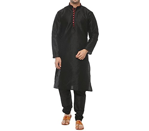 Image of Royal Kurta Men's Silk Blend Kurta Pyjama Set