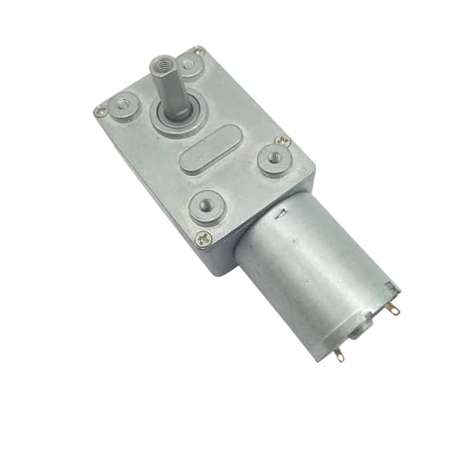 Moteur de réduction JGY370 12V 40 tr/min à vis sans fin autobloquant