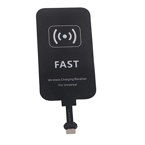 Glomora Wireless Charging Receiver, 10W Fast Charging Module Patch with Type C Interface for Mobile Phones On The Go