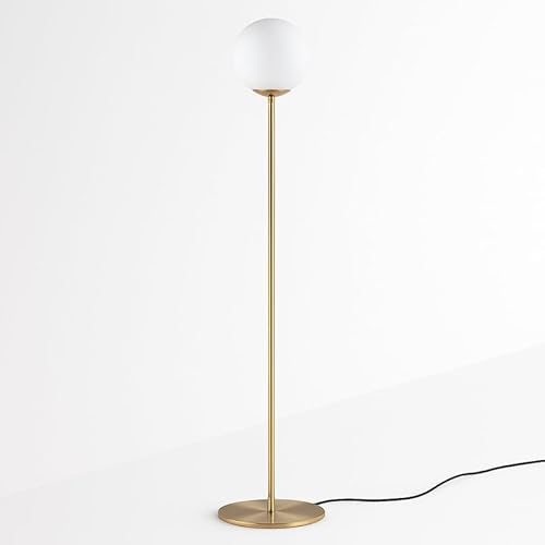 B·LED BARCELONA LED Lampada da terra sfera di cristallo BAILEY - E27