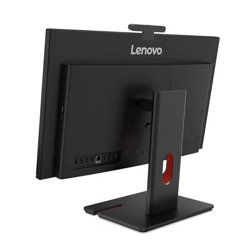 Image of Lenovo ThinkCentre M70a Gen 6 All-in-One with Intel Core Ultra 7 265T vPro Processor, 24 inch 1920 x 1080 FHD Touchscreen Display, 32GB DDR5 RAM, 1TB of SSD, 5MP IR /RGB Camera, and Windows 11 Pro