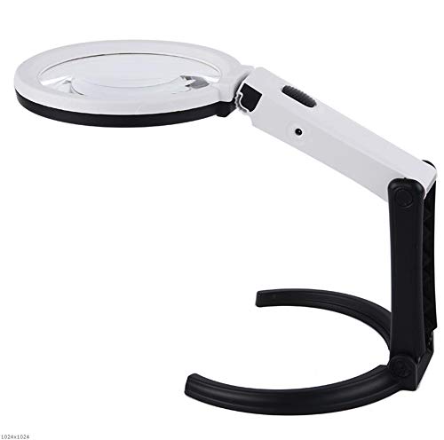 Lampe à grossissement élevé loupe d'observation pour livre de lecture