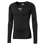 T-shirt à manches longues pour homme avec technologie Drycell : la technologie de régulation de l'humidité de Puma vous permet de vous entraîner au sec et à l'aise avec ce t-shirt de fitness