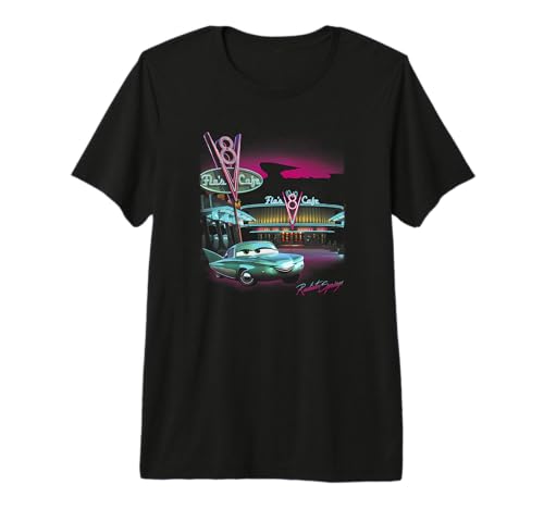 T-shirt Disney Pixar Cars Flo's Cafe pour éviter les vêtements sans âme