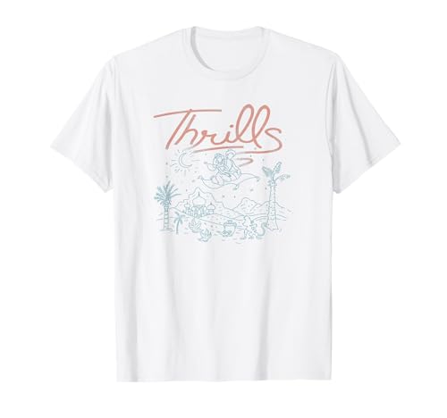 T-shirt Aladdin et Jasmine Magic Carpet vintage Disney pour adulte