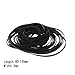 Rubber Belts for Cassette Player Video Recorders Turntables Repair Belts 3mm Width 40-135mm Folded Length 200PCS