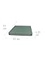 LivuX DIN A4 Dokumenten Dose aus Weißblech – 31 x 22 x 2,25 cm (L x B x H), Gewicht: 0,367 kg, Rechteckige Aufbewahrungsbox mit Deckel für Büro, Homeoffice & Archiv – Premium Metallbox – Modell 1002