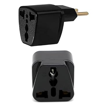 Adaptador Tomada Universal Padrão Europeu Uk Para Brasil 10a Até 250v - Qualidade Premium - CompleteStore®