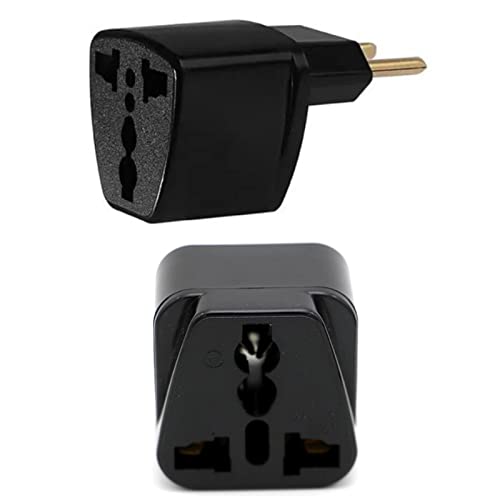 Adaptador Tomada Universal Padrão Europeu Uk Para Brasil 10a Até 250v - Qualidade Premium - CompleteStore®