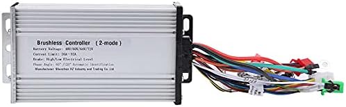 12Tube Brushless Controller Dual Mode Rectangula E-Bike Brushless Speed Motor Controller for Electric Scooter