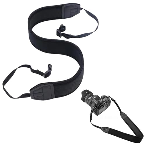 JOOTUEPO Sangle pour Appareil Photo, Sangle Appareil Photo, Courroie Lavable Laniere Bandouliere Appareil Photo Longueur réglable, Pour Tous appareil photo reflex numérique
