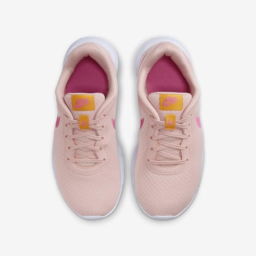 Nike Tanjun EasyOn Big Kids' Shoes (DX9041-800, Arctic Orange/University Gold/White/Pinksicle) Size 6.54